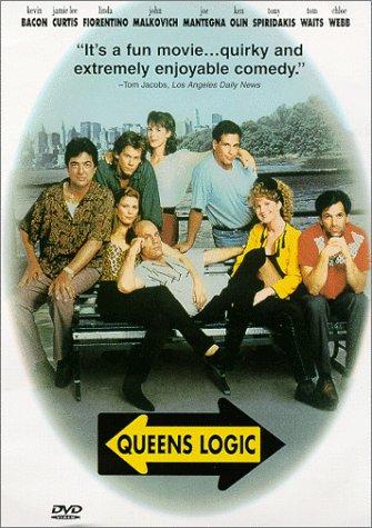 Kevin Bacon, Jamie Lee Curtis, Linda Fiorentino, John Malkovich, Joe Mantegna, Ken Olin, Tony Spiridakis, and Chloe Webb in Queens Logic (1991)