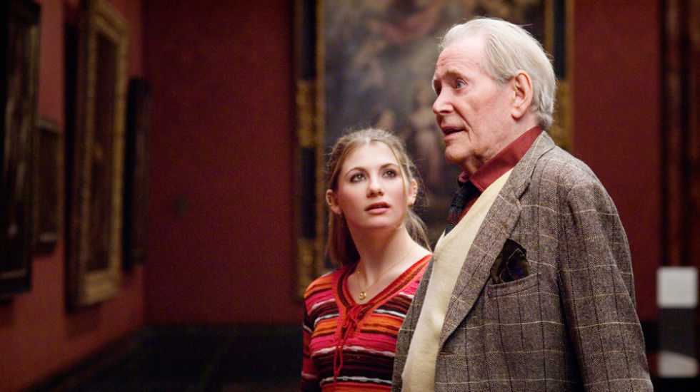 Peter O'Toole and Jodie Whittaker in Venus (2006)