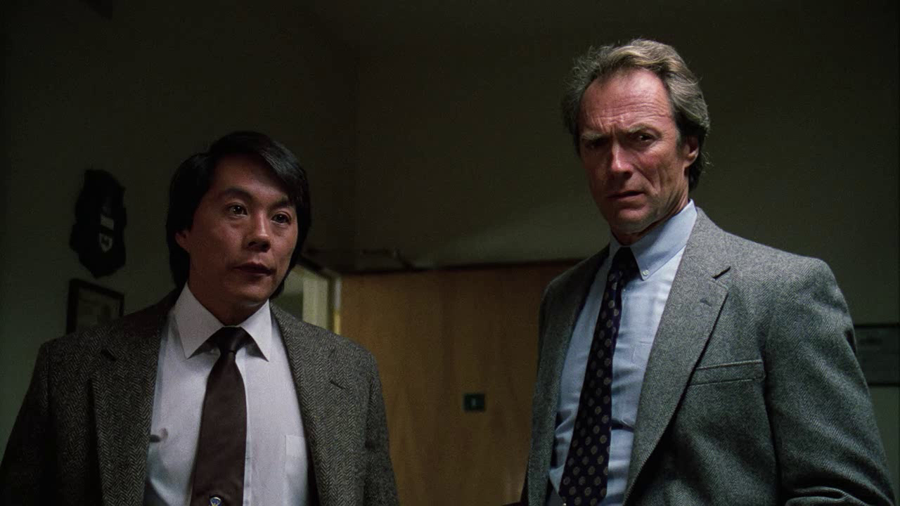 Clint Eastwood and Evan C. Kim in The Dead Pool (1988)