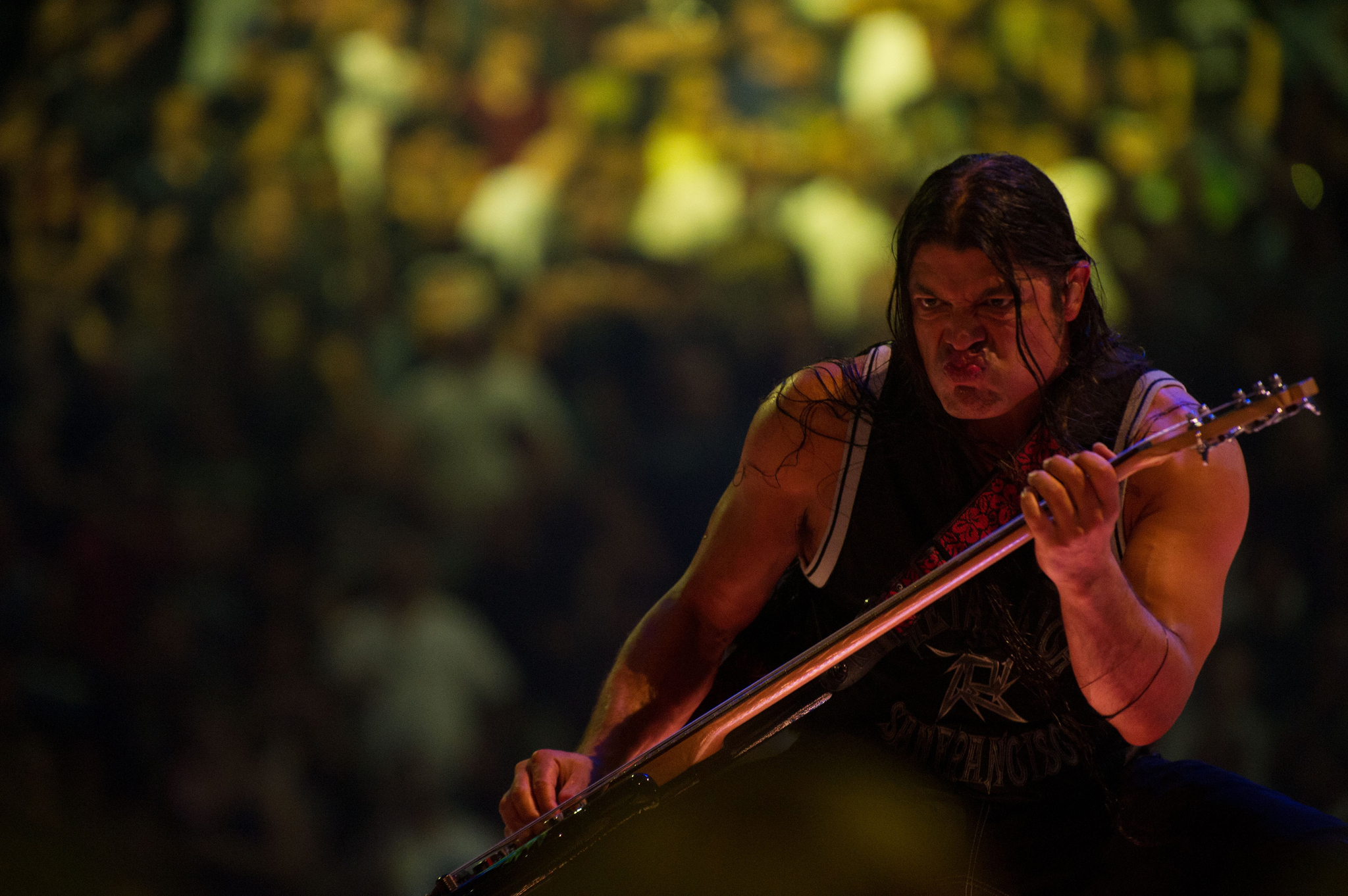 Metallica and Robert Trujillo in Metallica Through the Never (2013)