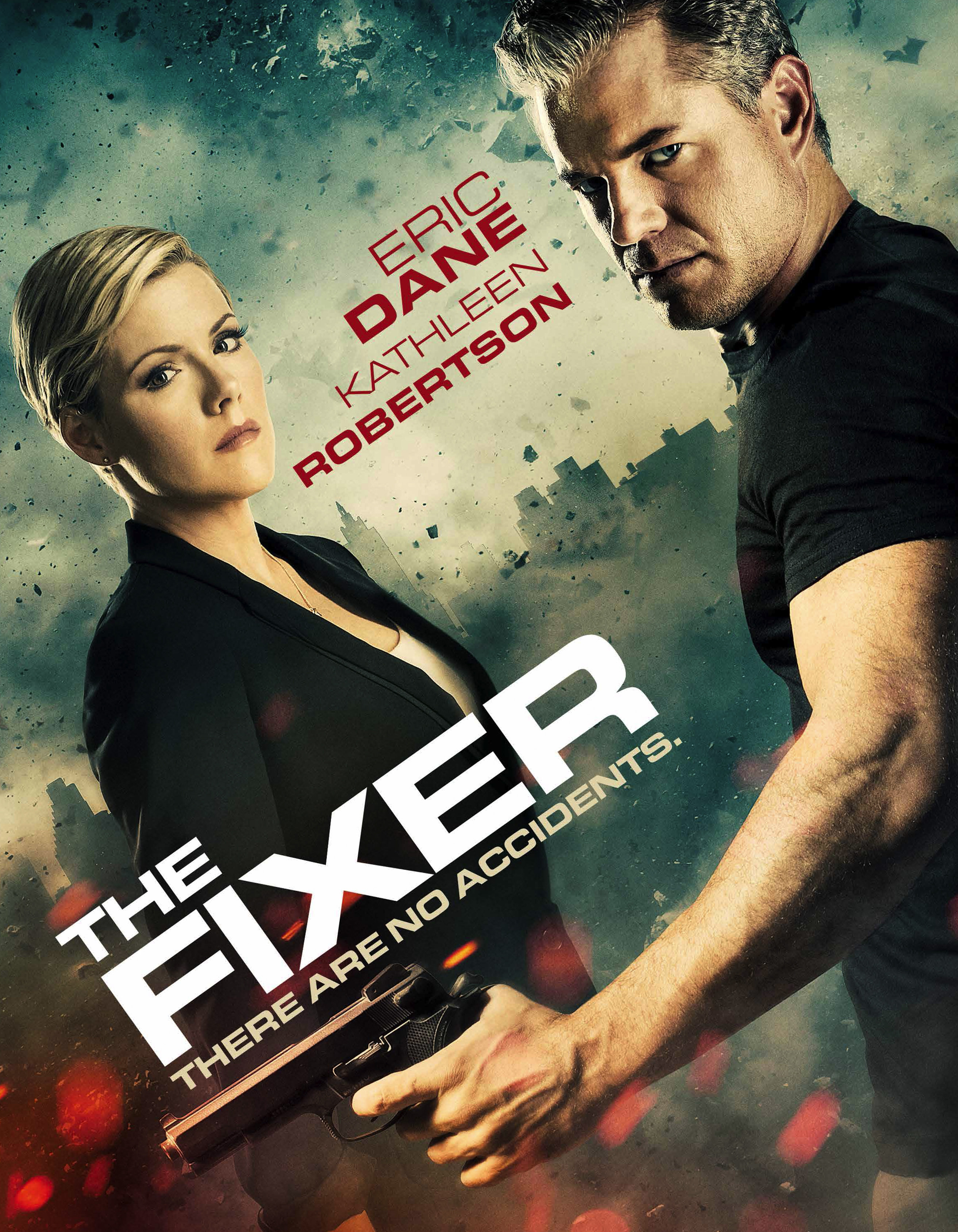 Kathleen Robertson and Eric Dane in The Fixer (2015)