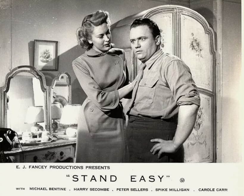 Carole Carr and Harry Secombe in Down Among the Z Men (1952)