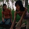 Yunjin Kim and Evangeline Lilly in Lost (2004)