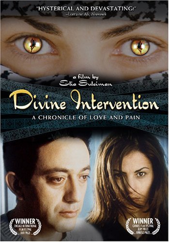 Elia Suleiman and Manal Khader in Divine Intervention (2002)