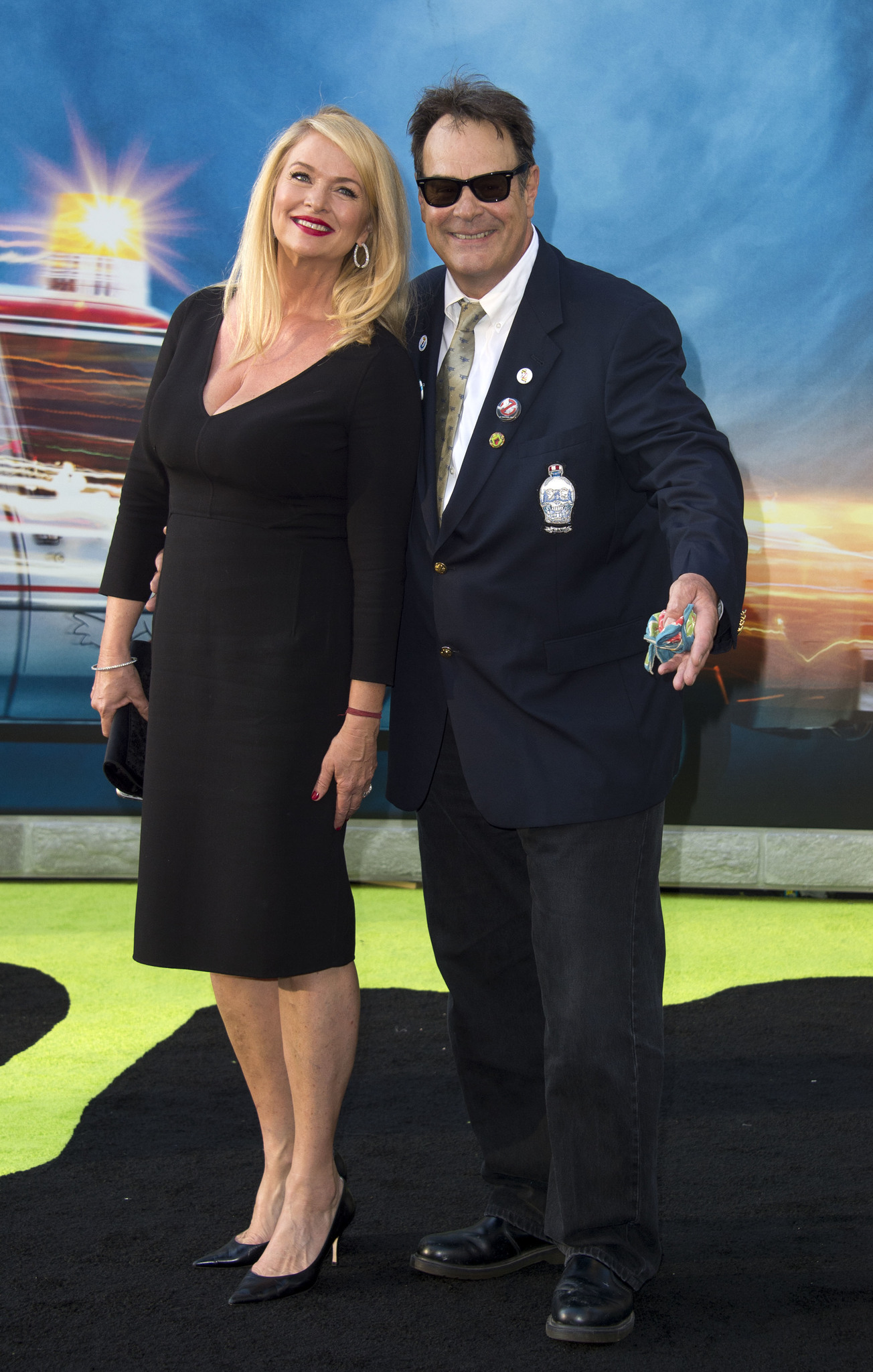 Dan Aykroyd and Donna Dixon at an event for Ghostbusters (2016)