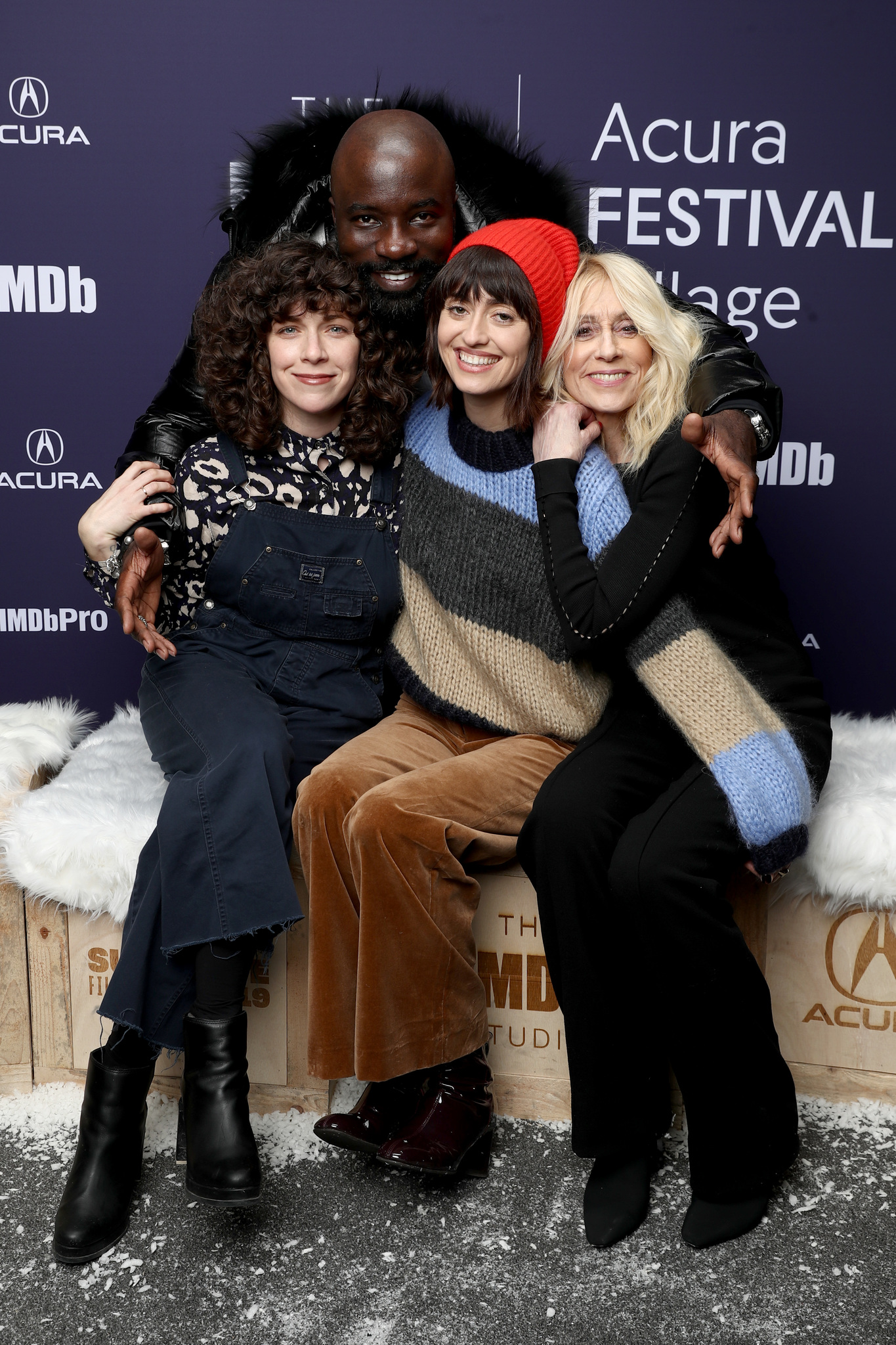 Judith Light, Mike Colter, Hannah Pearl Utt, and Jen Tullock at an event for The IMDb Studio at Sundance (2015)