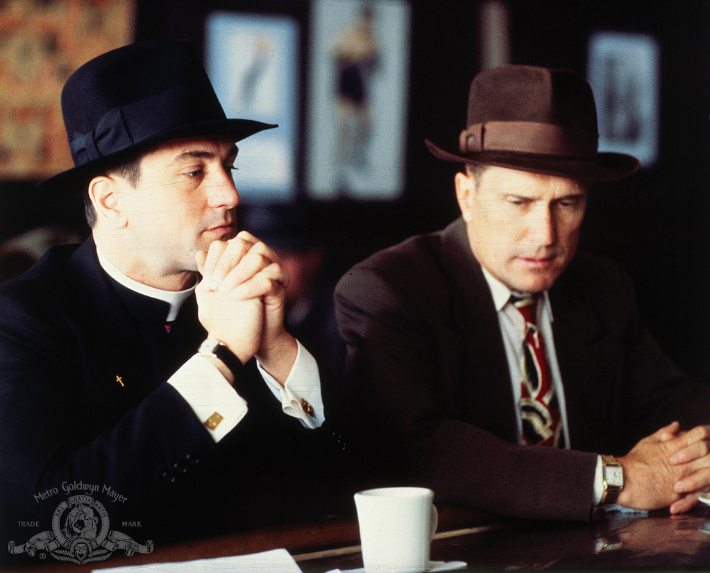 Robert De Niro and Robert Duvall in True Confessions (1981)