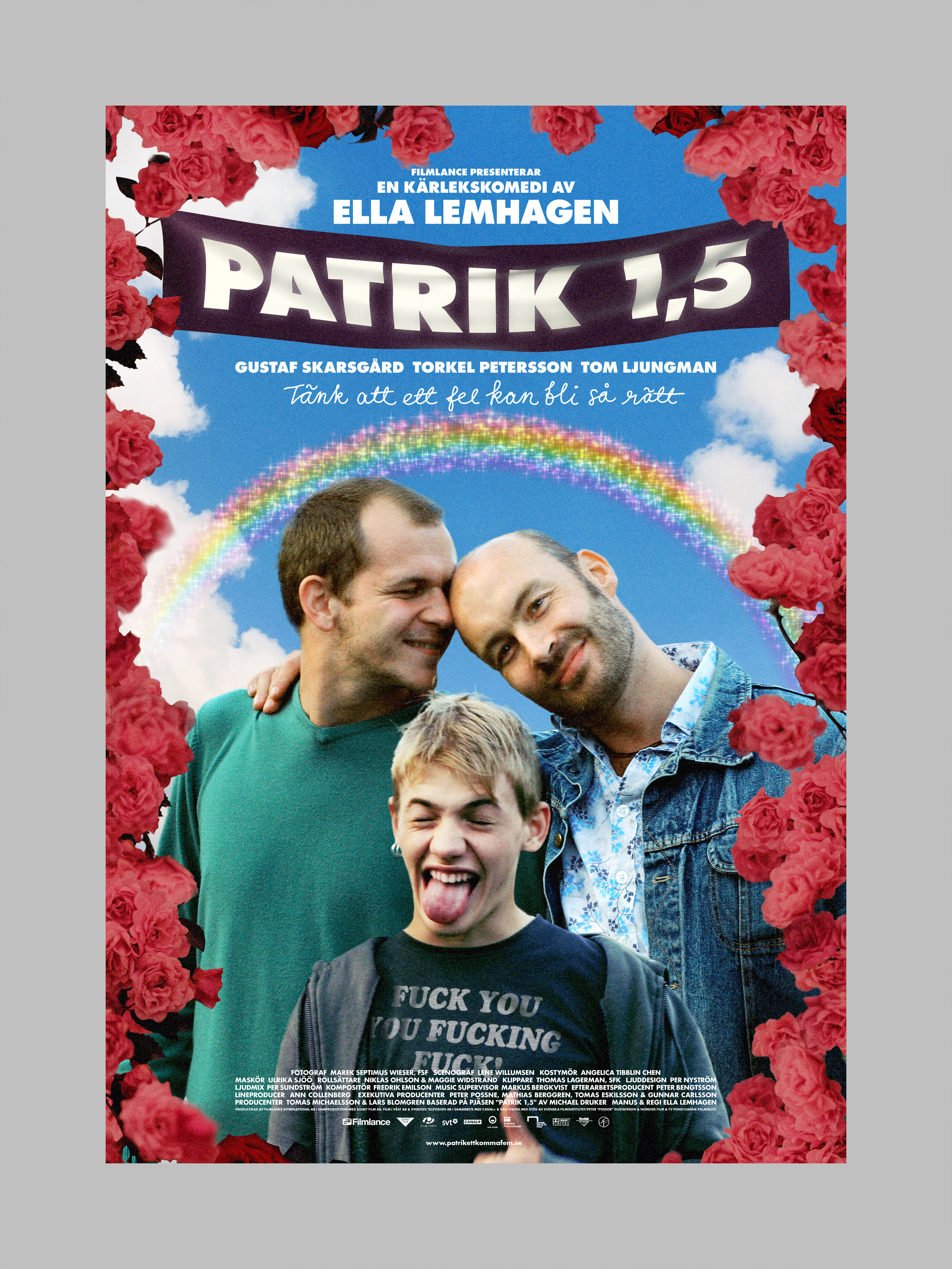 Torkel Petersson, Gustaf Skarsgård, and Tom Ljungman in Patrik, Age 1.5 (2008)