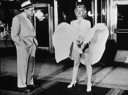 "The Seven Year Itch" Tom Ewell and Marilyn Monroe