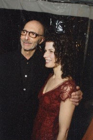 Susan Floyd with director Harold Becker at the "Domestic Disturbance" premiere.