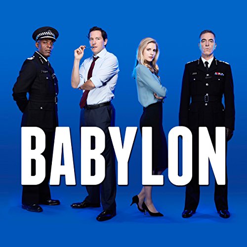 Paterson Joseph, James Nesbitt, Bertie Carvel, and Brit Marling in Babylon (2014)