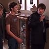 Peter Gallagher, Adam Brody, and Ben McKenzie in The O.C. (2003)