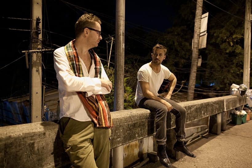 Ryan Gosling and Nicolas Winding Refn in Only God Forgives (2013)