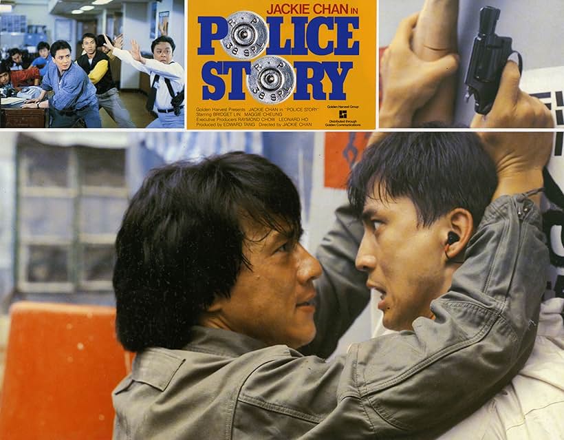 Jackie Chan and Kent Tong in Police Story (1985)