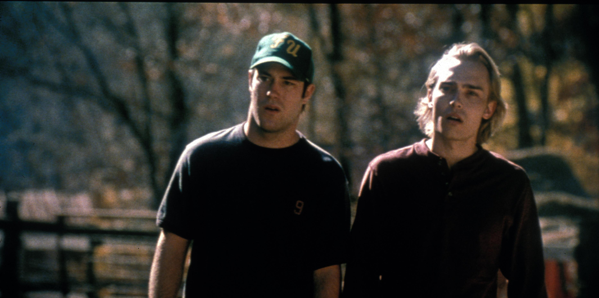 James DeBello and Joey Kern in Cabin Fever (2002)