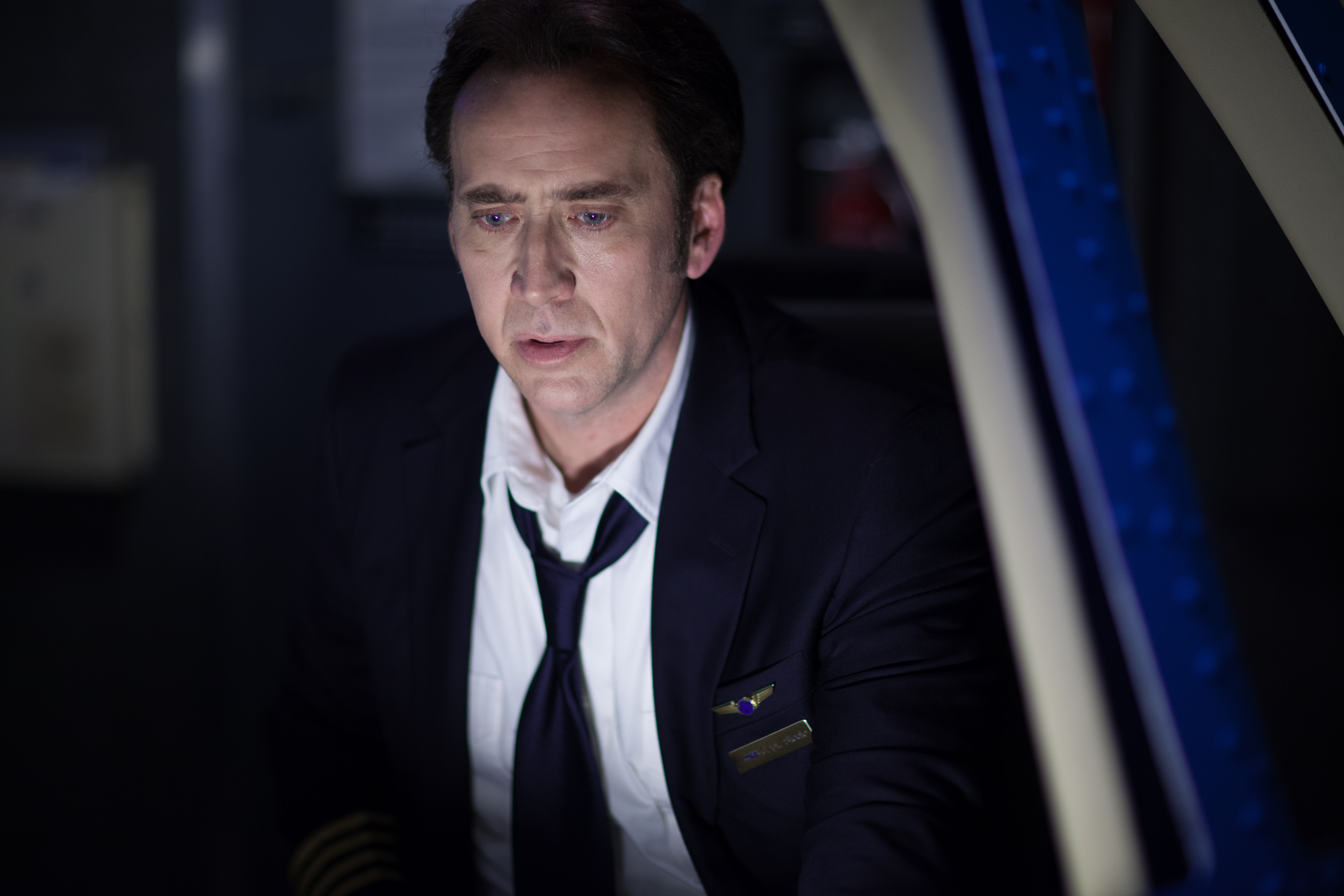 Nicolas Cage in Left Behind (2014)