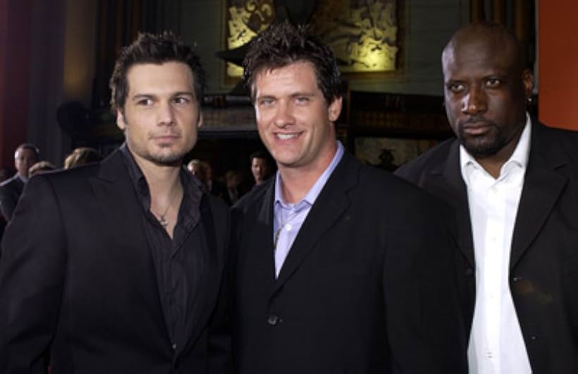 Kevin Grevioux, Danny McBride, and Len Wiseman at an event for Underworld (2003)