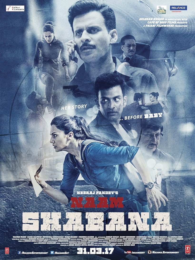 Manoj Bajpayee, Danny Denzongpa, Anupam Kher, Akshay Kumar, Natasha Rastogi, Virendra Saxena, Mohan Kapur, Murli Sharma, Prithviraj Sukumaran, Zakir Hussain, Manav Vij, Madhurima Tuli, Taapsee Pannu, Amarjeet Singh, Shibani Dandekar, Elli Avrram, Bhuvan Arora, Taher Shabbir, and Shiva Dagar in Naam Shabana (2017)