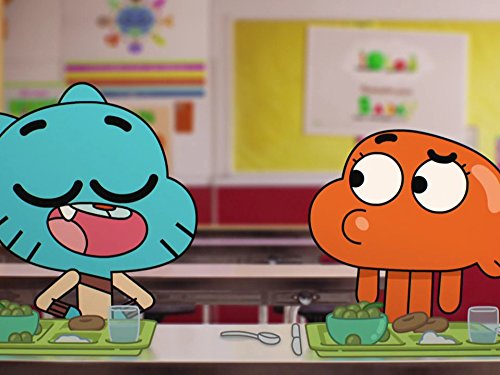 Jacob Hopkins and Terrell Ransom Jr. in The Amazing World of Gumball (2011)