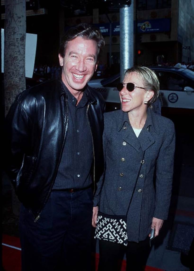 Tim Allen and Laura Diebel at an event for 101 Dalmatians (1996)