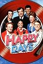 Ron Howard, Henry Winkler, Marion Ross, Tom Bosley, Erin Moran, Don Most, and Anson Williams in Happy Days (1974)