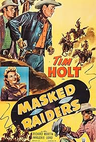 Tim Holt, Marjorie Lord, and Richard Martin in Masked Raiders (1949)