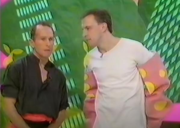 Wayne Sleep and Barry Killerby in Noel's House Party (1991)