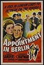 George Sanders, Felix Basch, Marguerite Chapman, and Niels Bagge in Appointment in Berlin (1943)