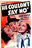 He Couldn't Say No (1938) Poster