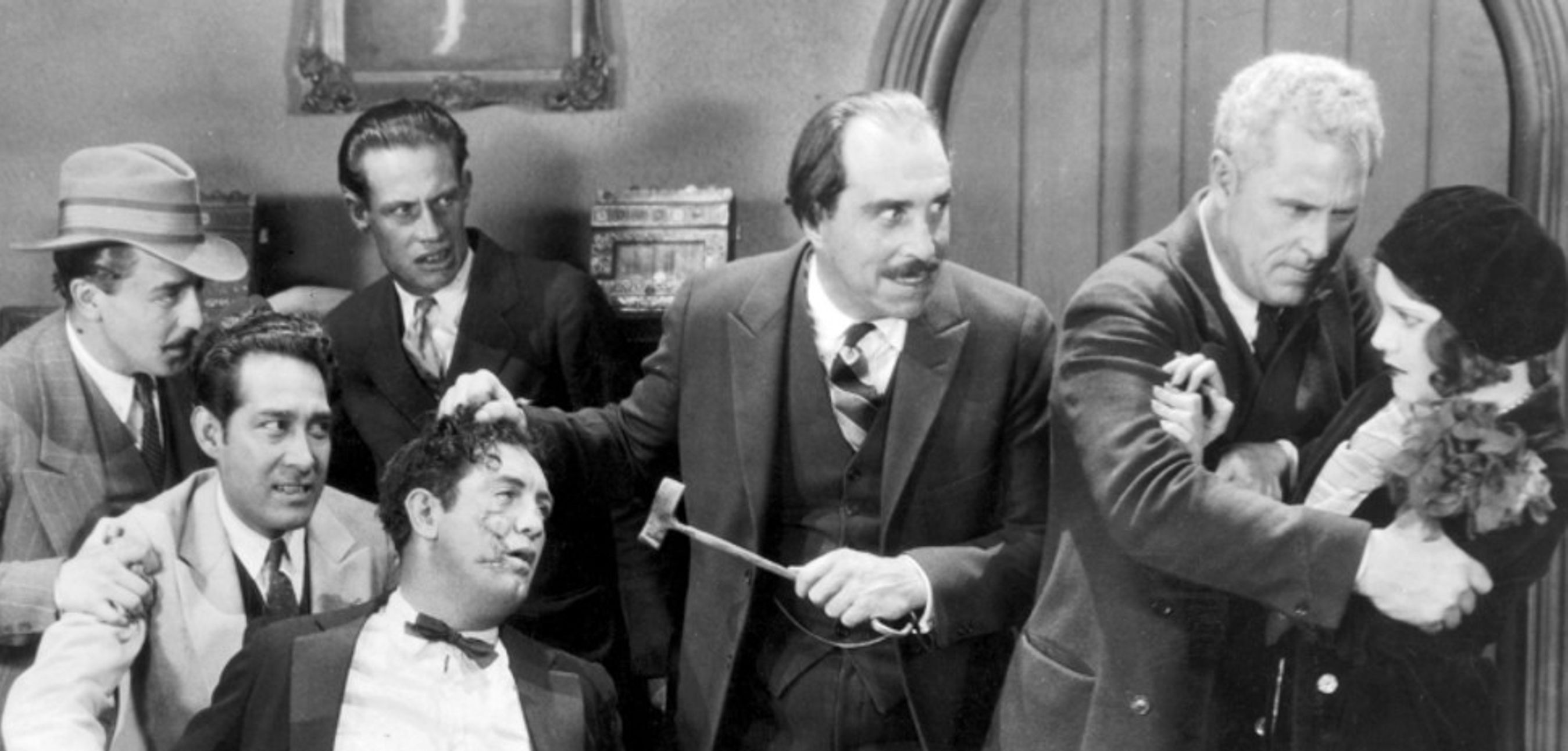 Ralph Ince, Jim Mason, and Jola Mendez in Chicago After Midnight (1928)