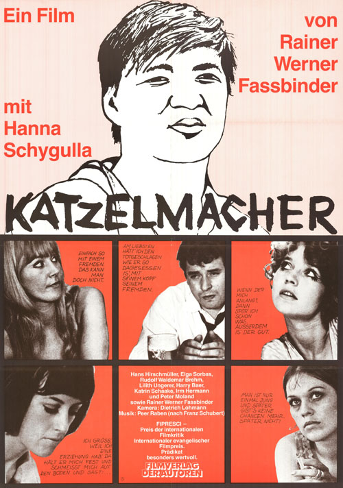 Hans Hirschmüller, Doris Mattes, Hanna Schygulla, Elga Sorbas, and Lilith Ungerer in Katzelmacher (1969)