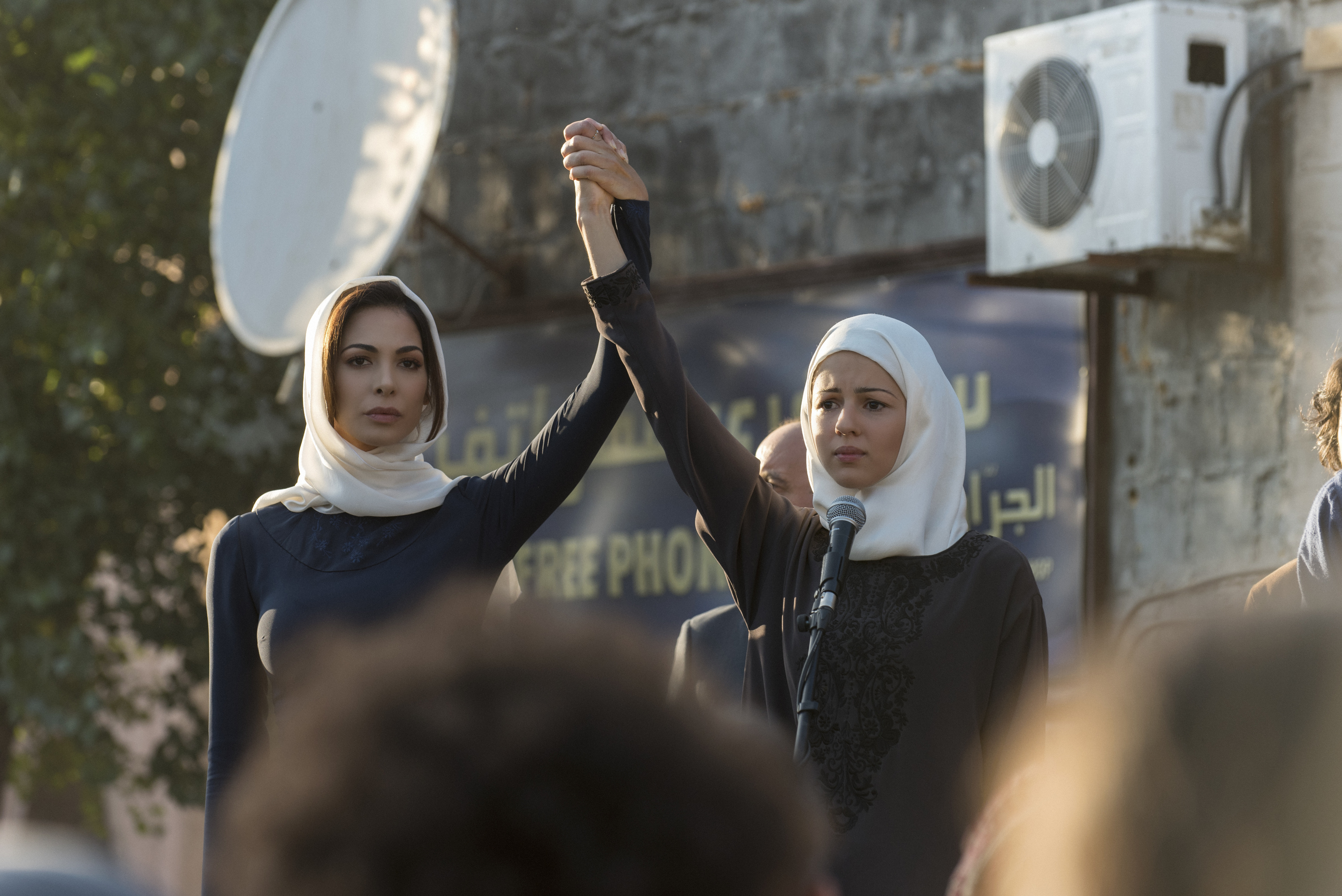 Moran Atias and Annet Mahendru in Tyrant (2014)