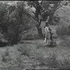 Clayton Moore and Silver in The Lone Ranger (1949)