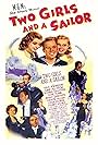 June Allyson, Gloria DeHaven, Jimmy Durante, Van Johnson, Gracie Allen, Ben Blue, Xavier Cugat, Lena Horne, Amparo Iturbi, José Iturbi, Harry James, and Lee Wilde in Two Girls and a Sailor (1944)