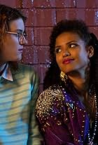 Gugu Mbatha-Raw and Mackenzie Davis in Black Mirror (2011)