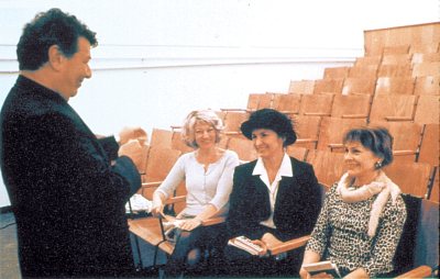 Carlo Barsotti, Karen-Lise Mynster, and Elsebeth Steentoft in Italian for Beginners (2000)