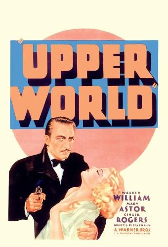 Ginger Rogers and Warren William in Upperworld (1934)