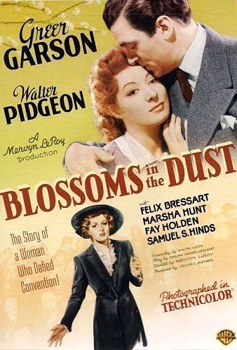 Greer Garson and Walter Pidgeon in Blossoms in the Dust (1941)