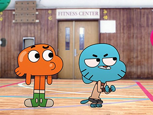 Jacob Hopkins and Terrell Ransom Jr. in The Amazing World of Gumball (2011)