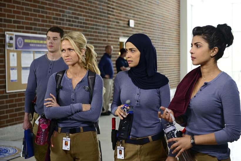 Priyanka Chopra Jonas, Brian J. Smith, Johanna Braddy, and Yasmine Al Massri in Quantico (2015)