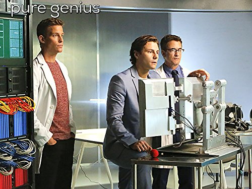 Dermot Mulroney, Augustus Prew, and Ward Horton in Pure Genius (2016)