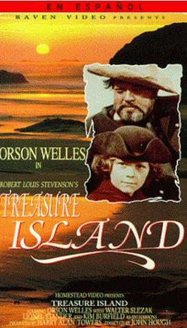 Orson Welles and Kim Burfield in Treasure Island (1972)