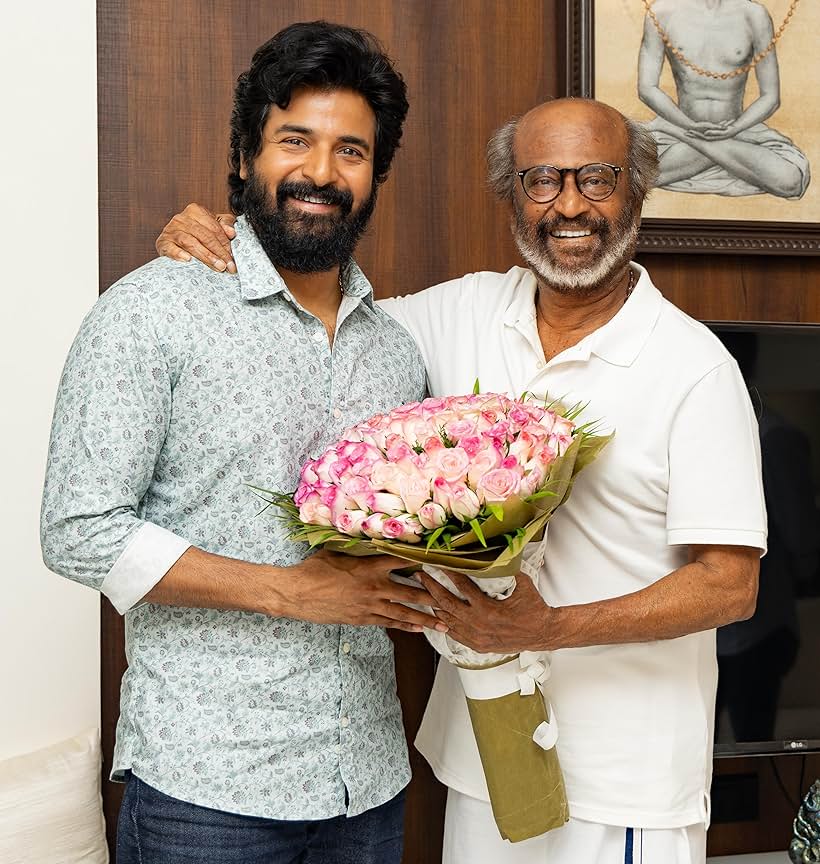 Sivakarthikeyan at an event for Amaran (2024)