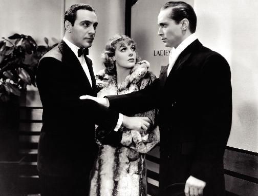 Ricardo Cortez, Franchot Tone, and Loretta Young in Midnight Mary (1933)