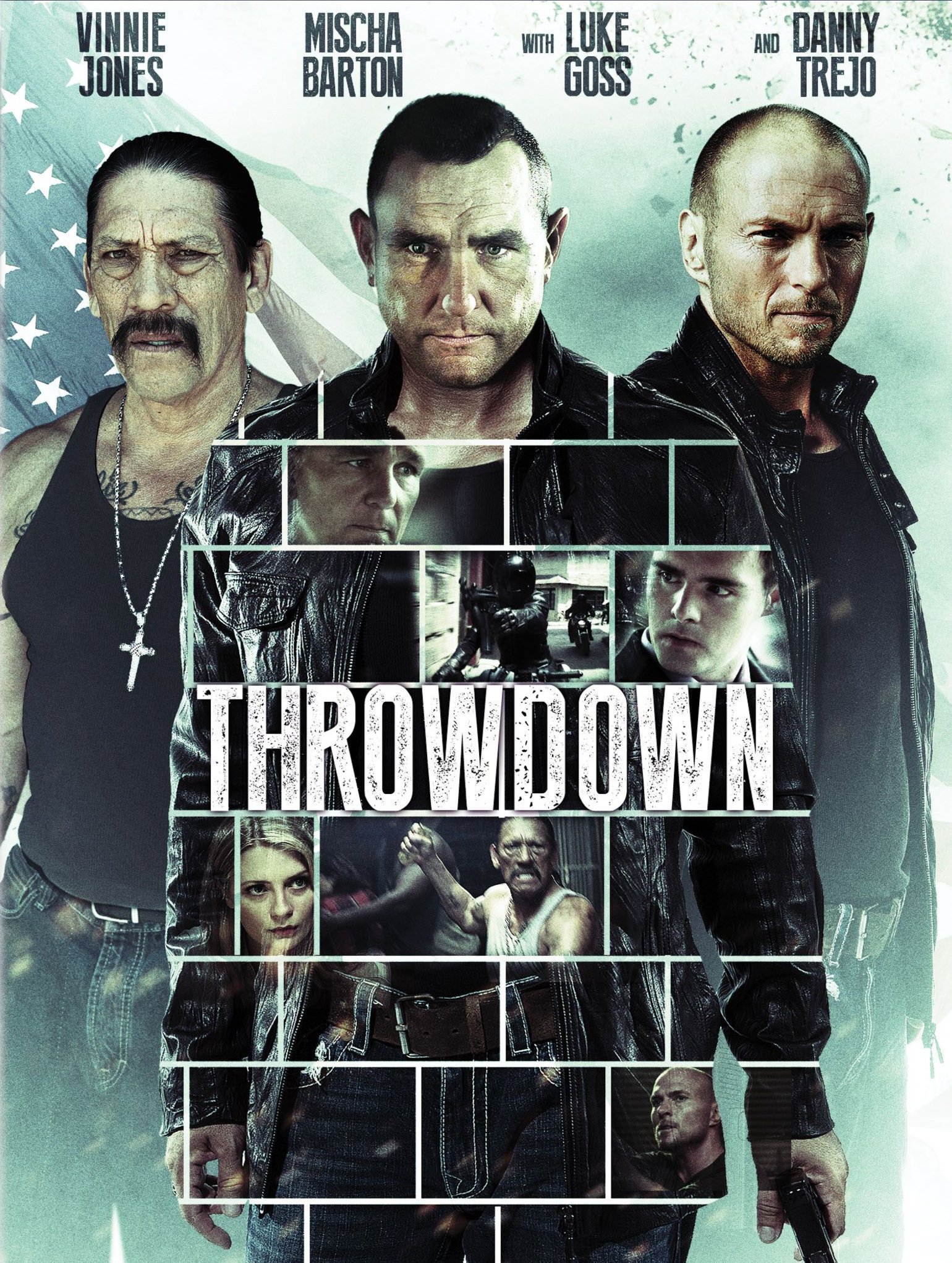 Danny Trejo, Vinnie Jones, Mischa Barton, Luke Goss, and Timothy Woodward Jr. in Throwdown (2014)