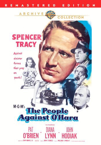 Spencer Tracy, Pat O'Brien, Yvette Duguay, John Hodiak, and Diana Lynn in The People Against O'Hara (1951)