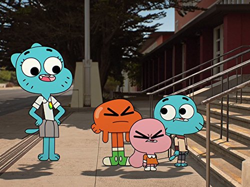 Teresa Gallagher, Jacob Hopkins, Terrell Ransom Jr., and Kyla Rae Kowalewski in The Amazing World of Gumball (2011)