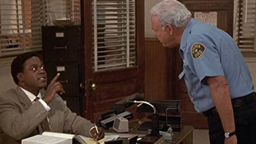 Carroll O'Connor and Howard E. Rollins Jr. in In the Heat of the Night (1988)