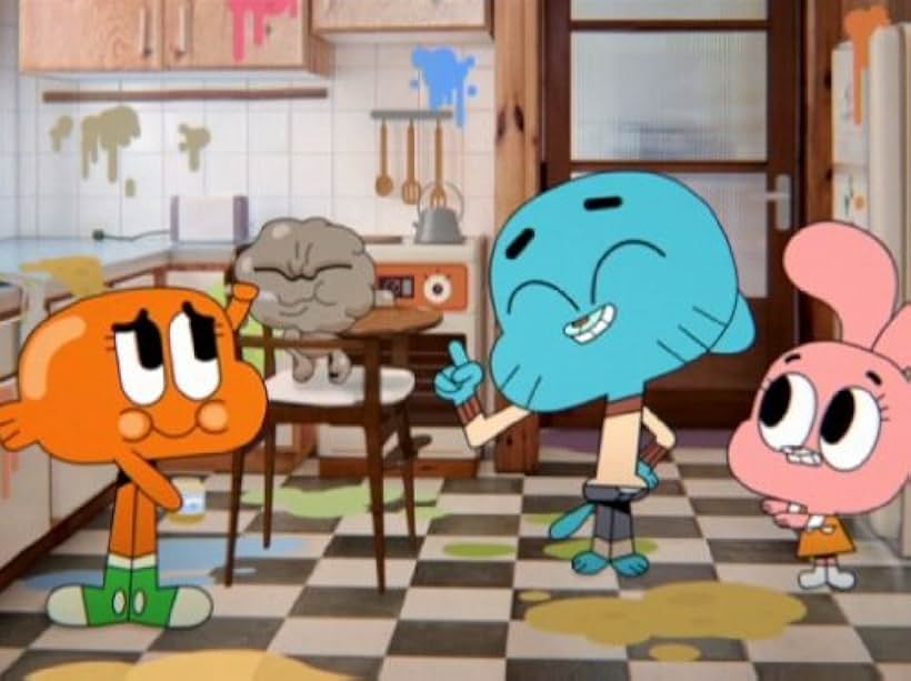 Logan Grove, Kwesi Boakye, and Kyla Rae Kowalewski in The Amazing World of Gumball (2011)