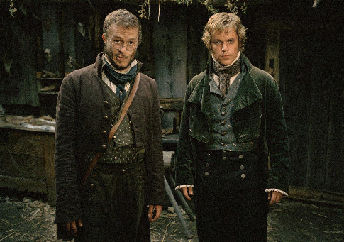 Matt Damon and Heath Ledger in The Brothers Grimm (2005)